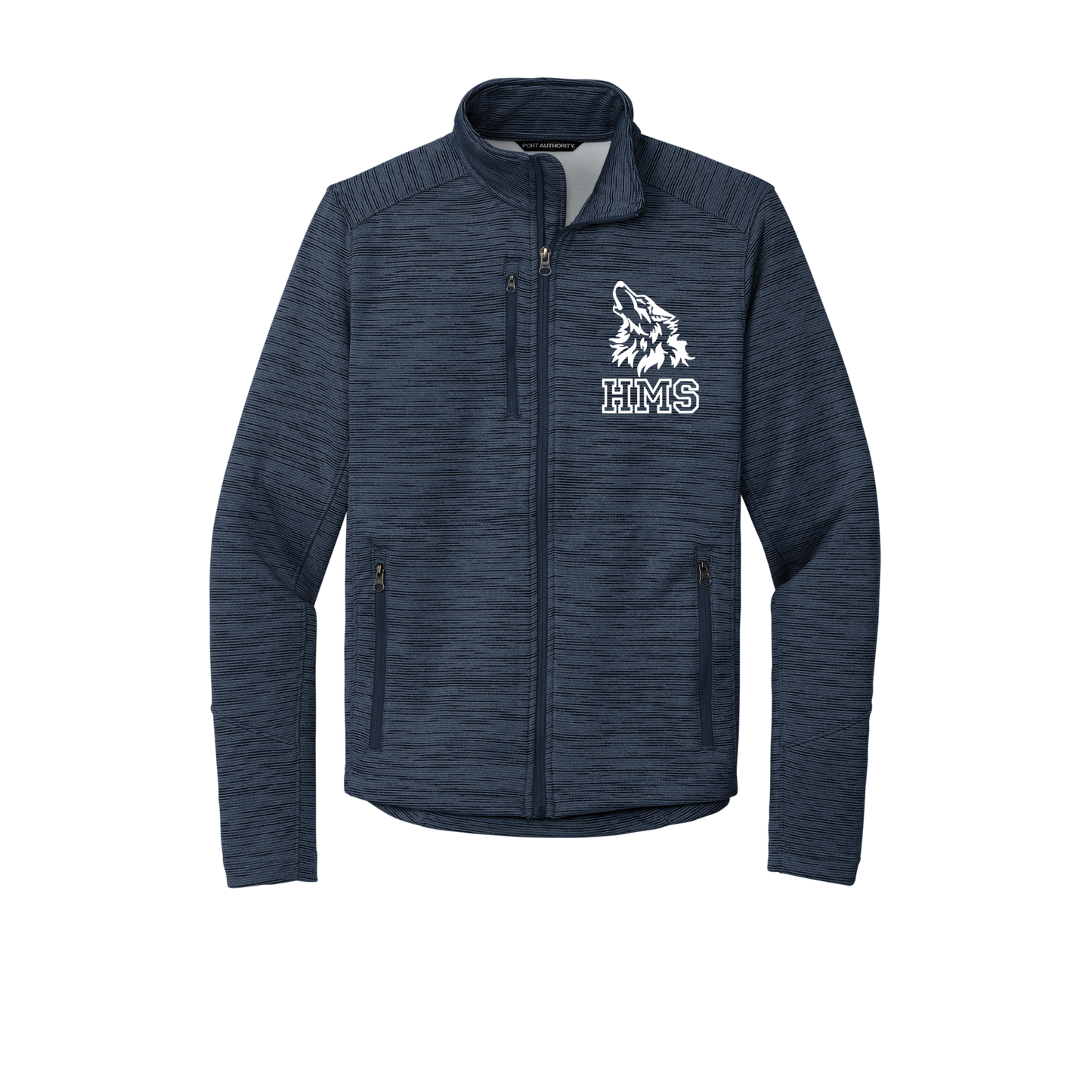 Port Authority® Digi Stripe Fleece Jacket