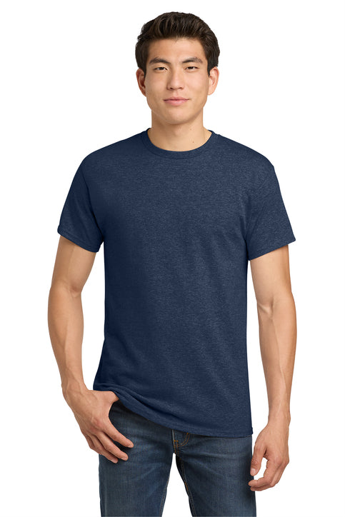Gildan 5000 Heather Navy front