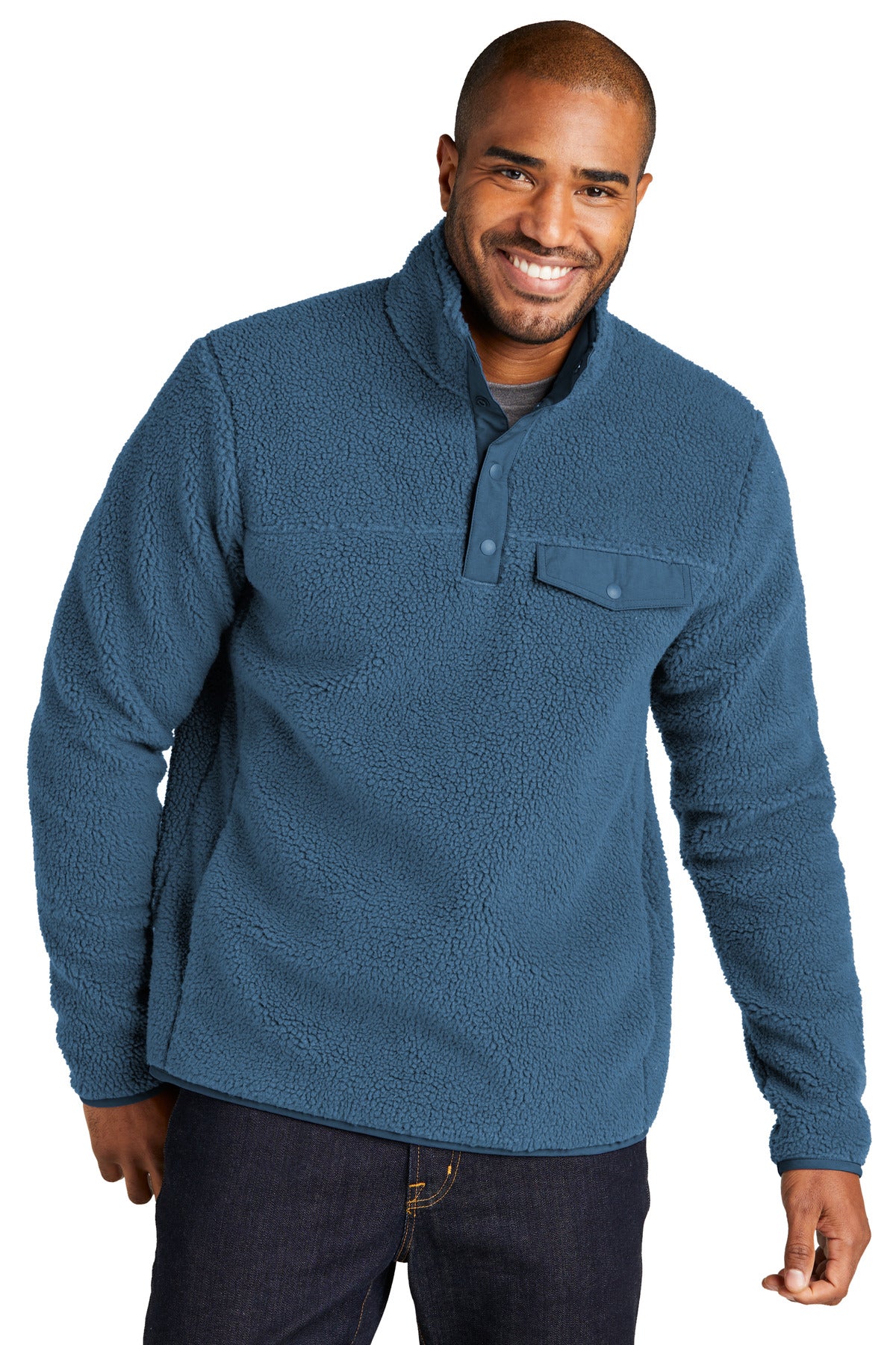 Port Authority ® Camp Fleece Snap Pullover F140