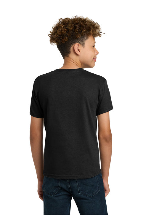 Gildan 5000B Youth Heavy Cotton T-Shirt, black, back