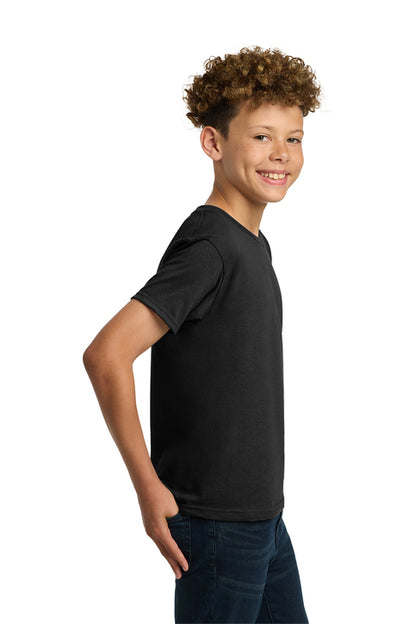 Gildan 5000B Youth Heavy Cotton T-Shirt, black, side