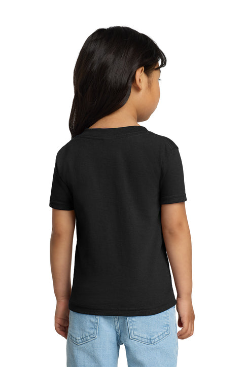Gildan 5100P Toddler Heavy Cotton Tee, black, back