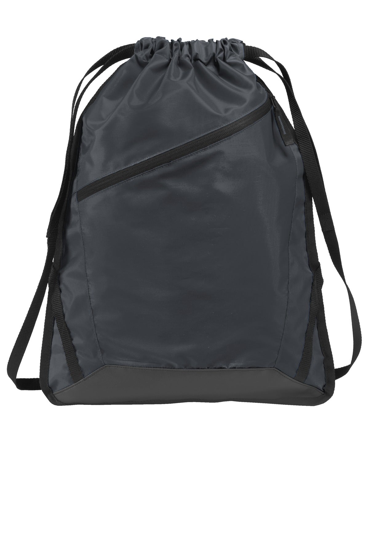 Port Authority BG616 Zip-It Cinch Pack, graphite grey