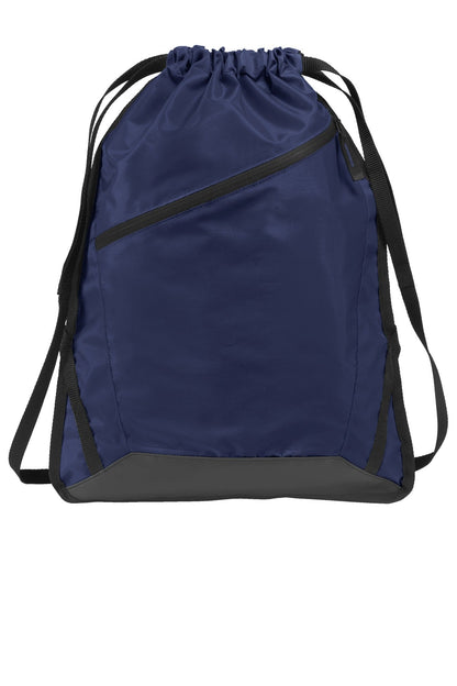 Port Authority BG616 Zip-It Cinch Pack, true navy