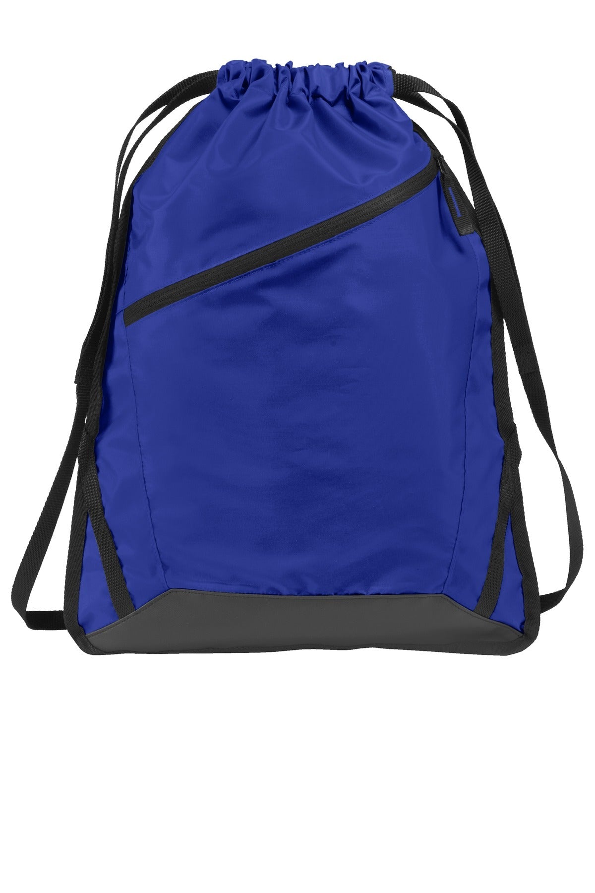 Port Authority BG616 Zip-It Cinch Pack, true royal