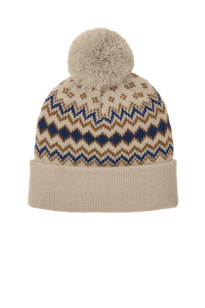 Port Authority ®  Alpine Pom Beanie C991